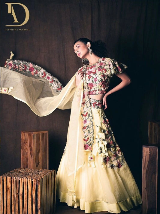 Garden flower Lehenga set